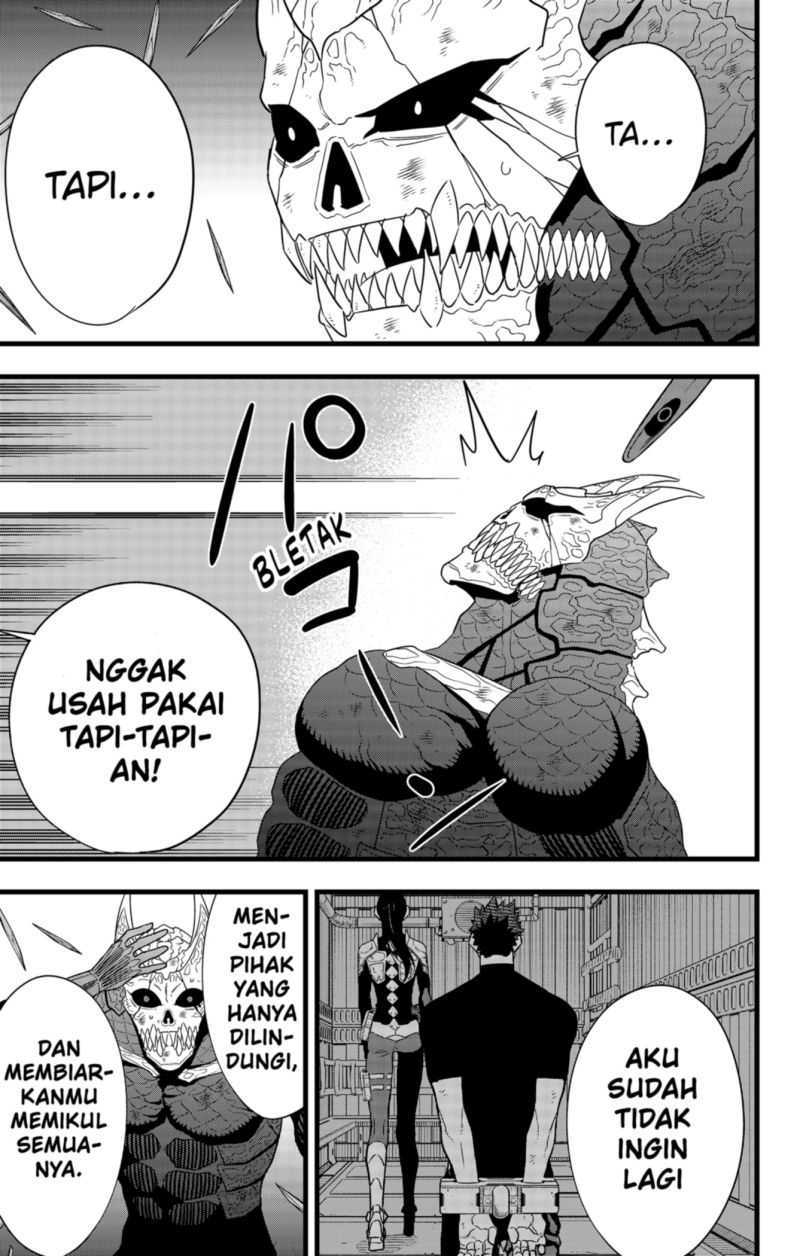 8Kaijuu Bab 100 halaman 17