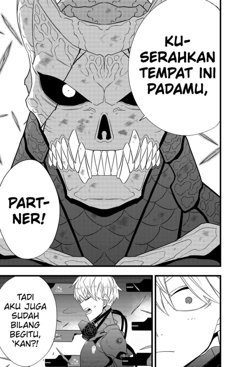 8Kaijuu Bab 100 halaman 23