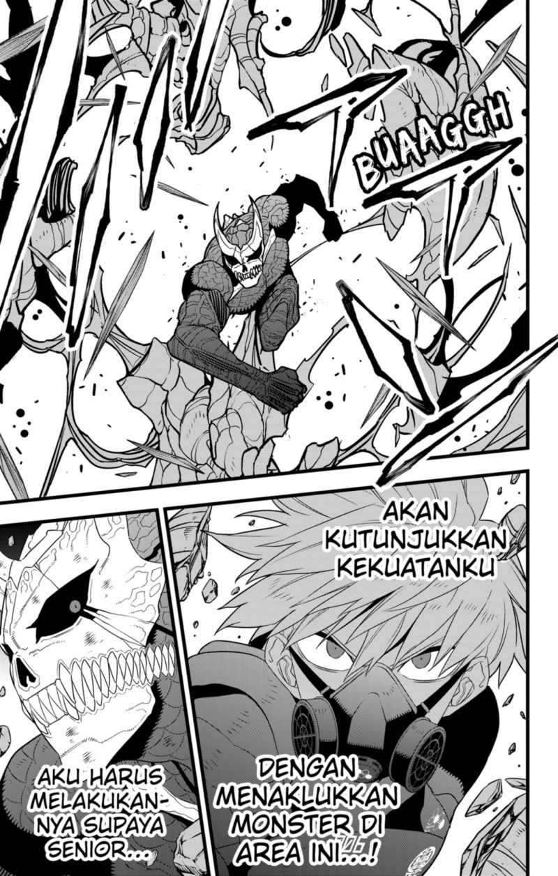 8Kaijuu Bab 101 halaman 3