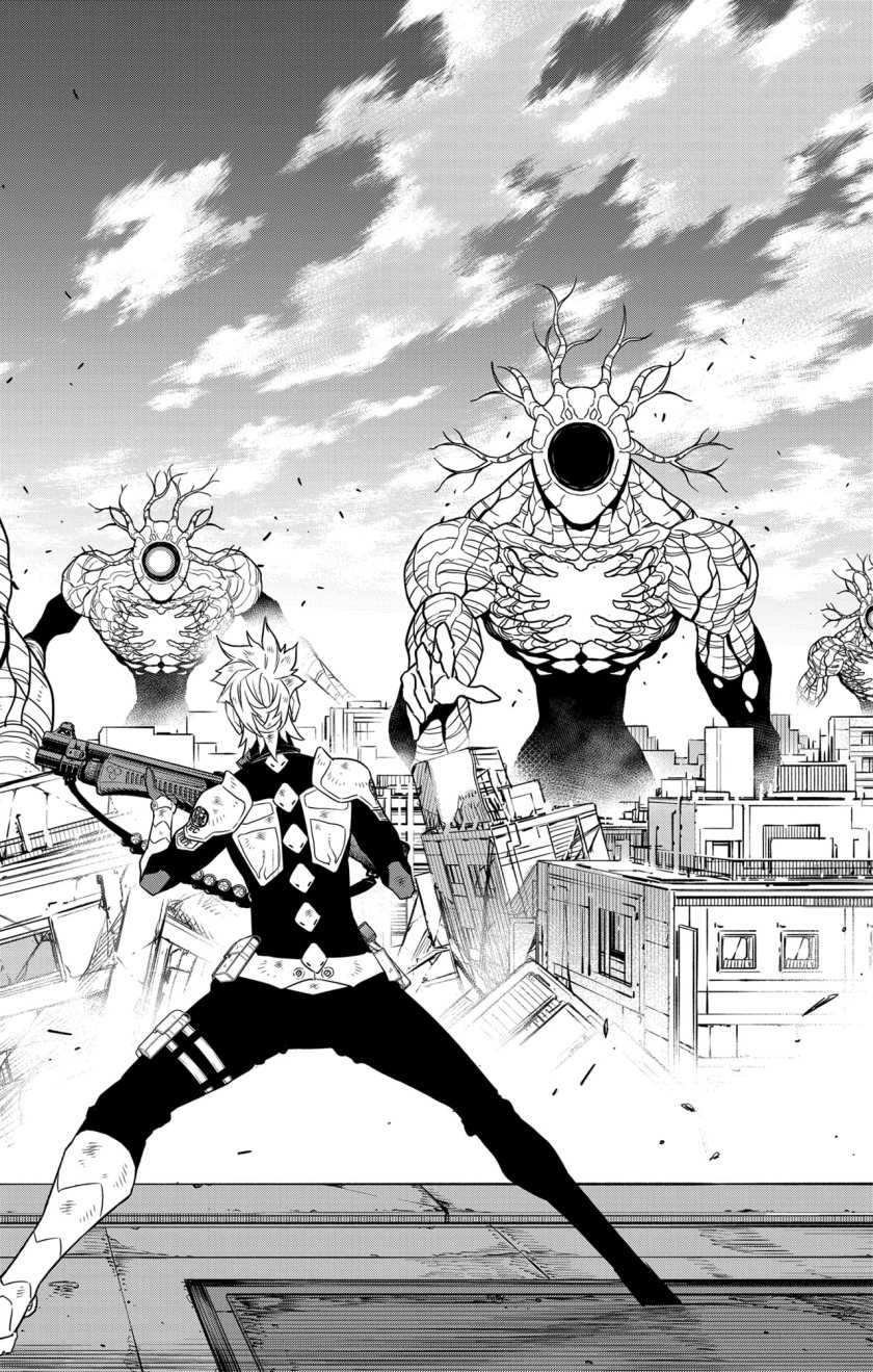 8Kaijuu Bab 102 halaman 22