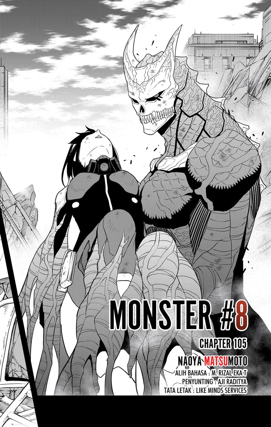 8Kaijuu Bab 105 halaman 2