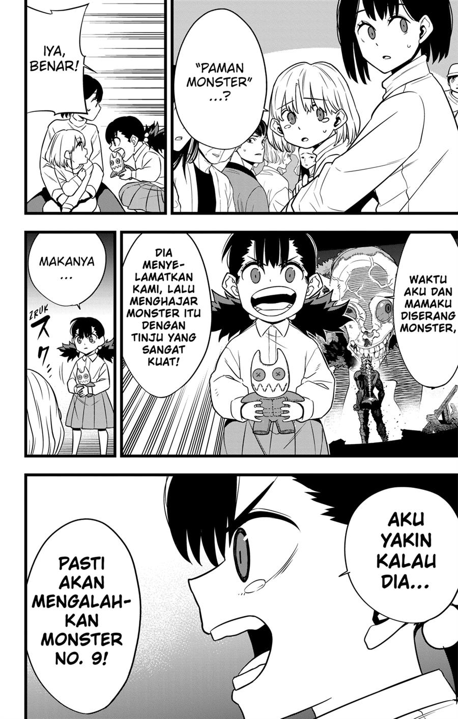 8Kaijuu Bab 105 halaman 6