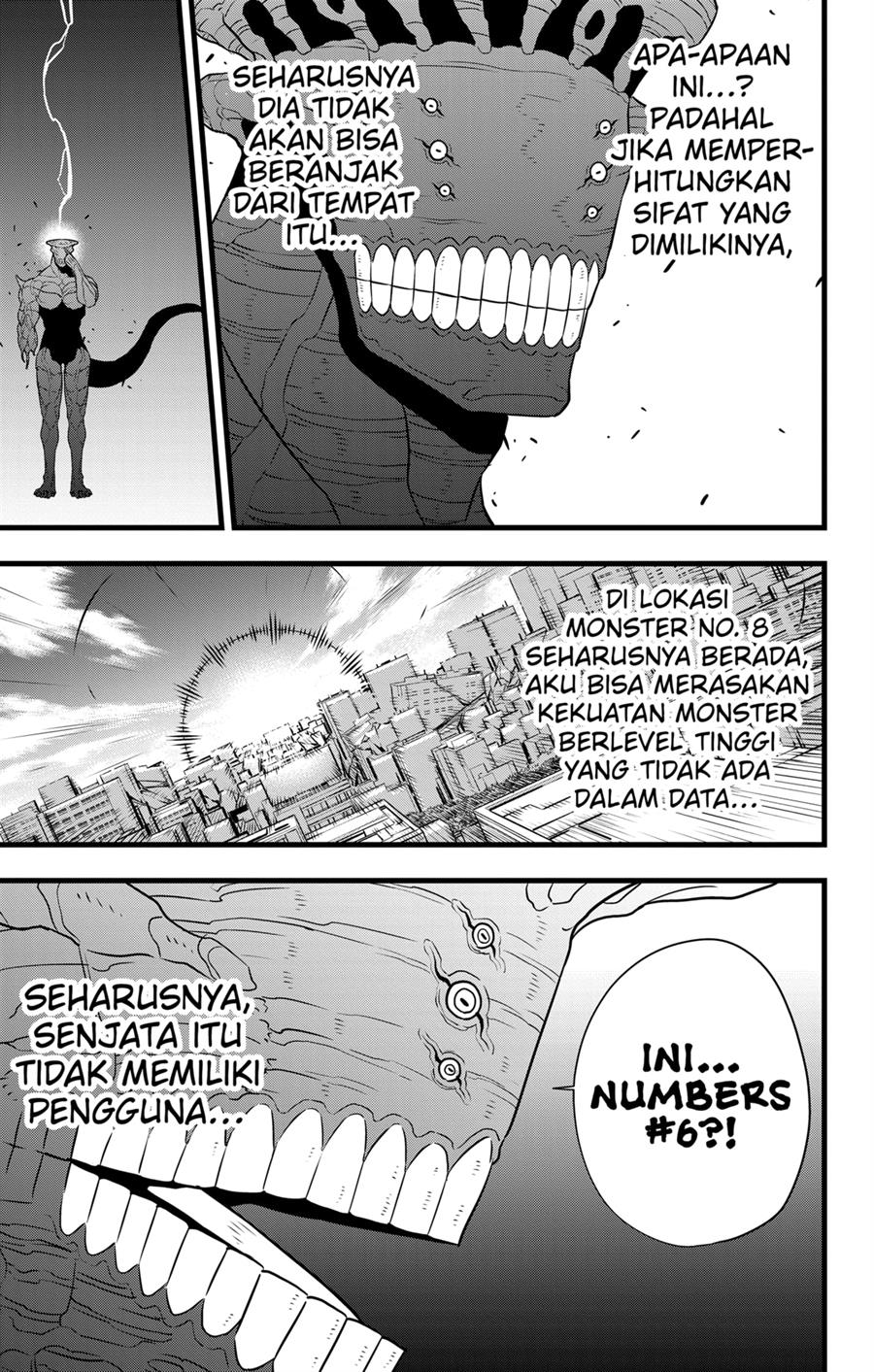 8Kaijuu Bab 105 halaman 11