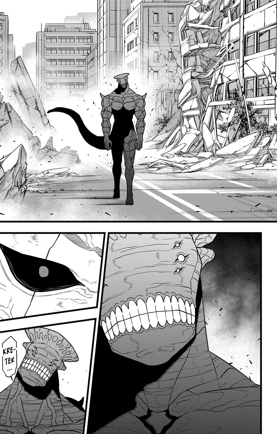 8Kaijuu Bab 105 halaman 17