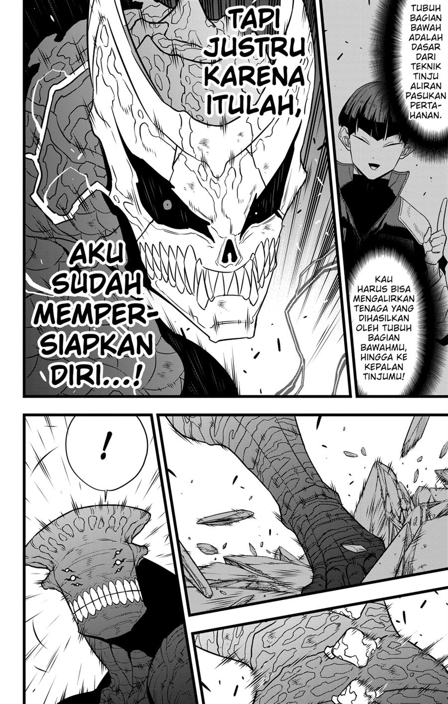 8Kaijuu Bab 105 halaman 22