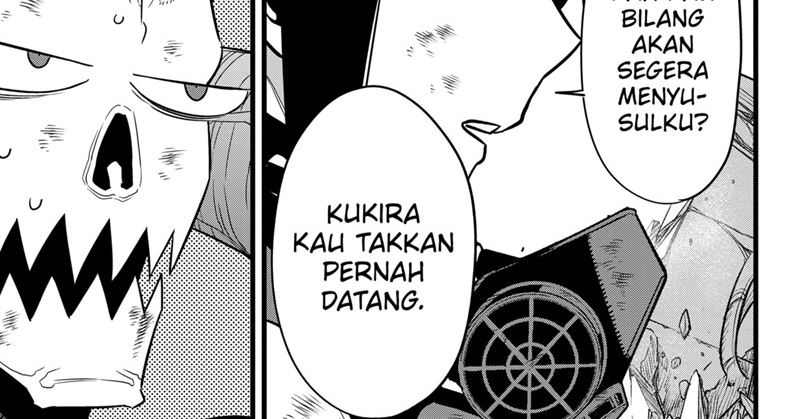 8Kaijuu Bab 109 halaman 18