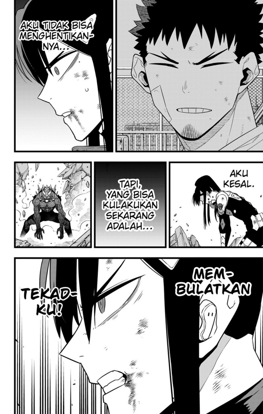 8Kaijuu Bab 111 halaman 7