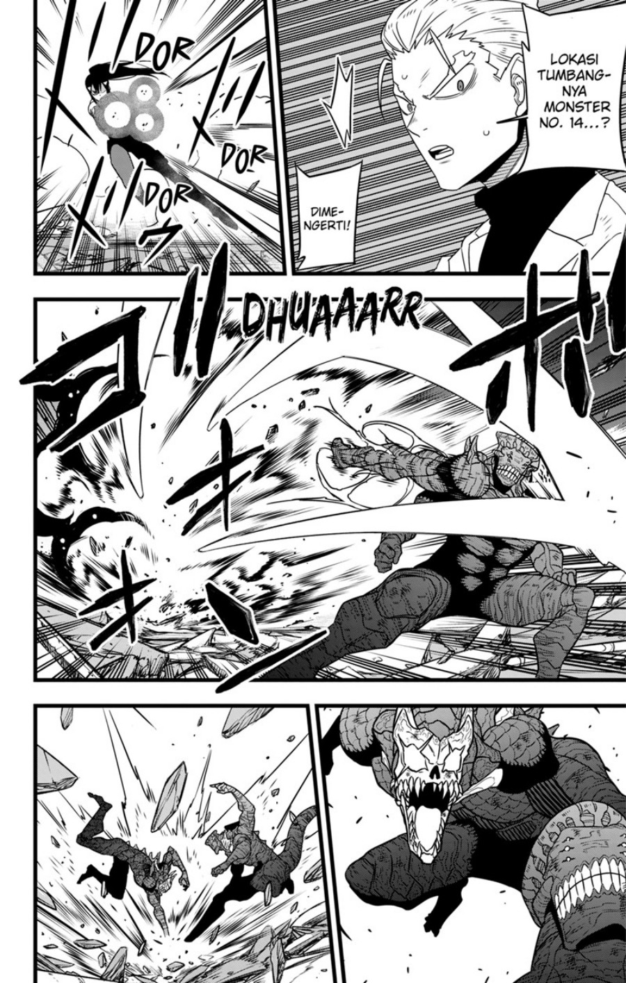 8Kaijuu Bab 111 halaman 11