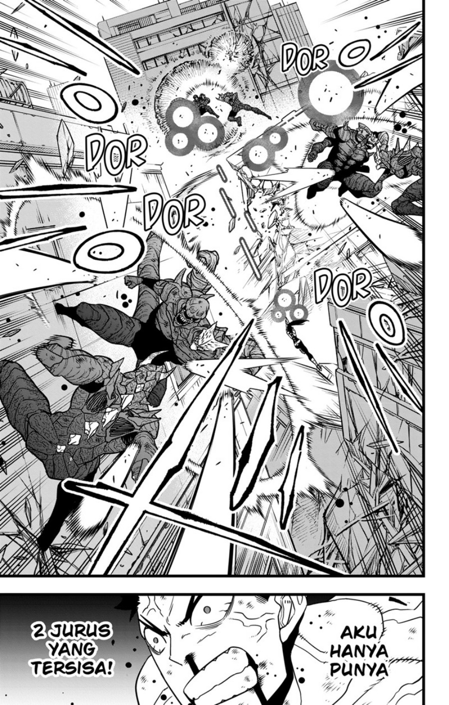 8Kaijuu Bab 111 halaman 12