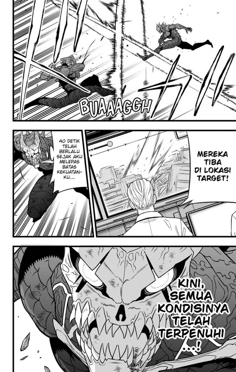 8Kaijuu Bab 111 halaman 15