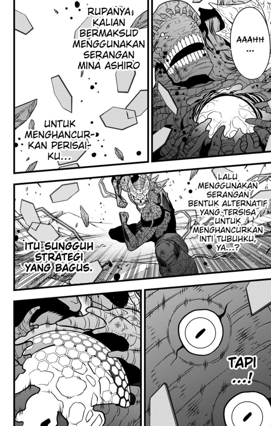 8Kaijuu Bab 112 halaman 3