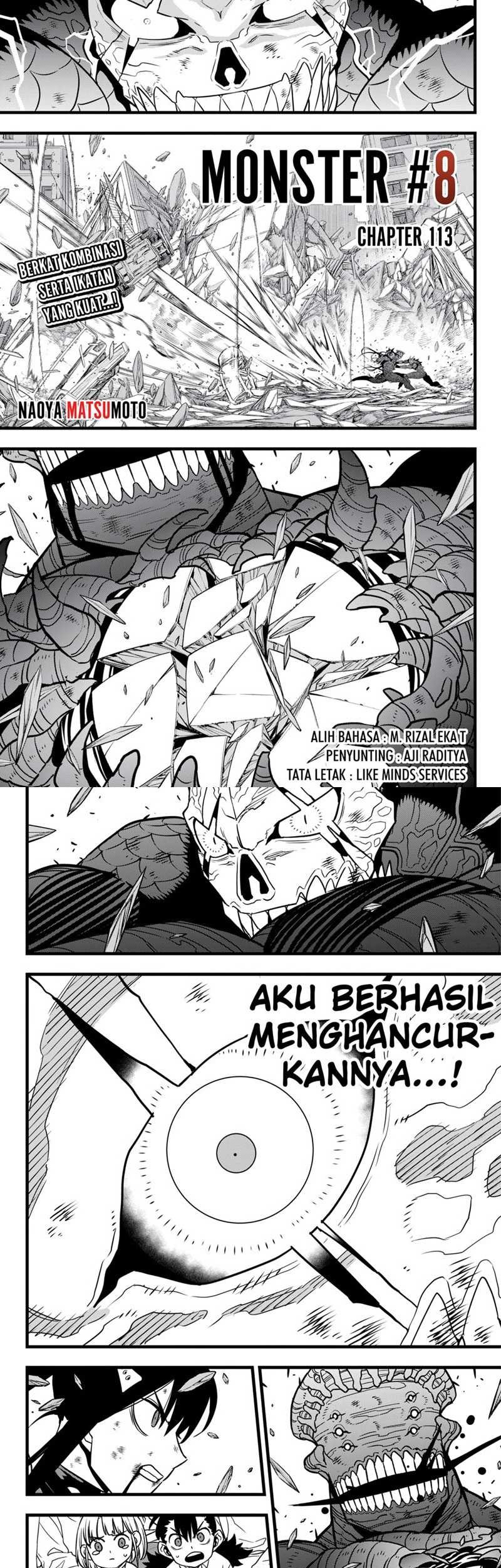 8Kaijuu Bab 113 halaman 1