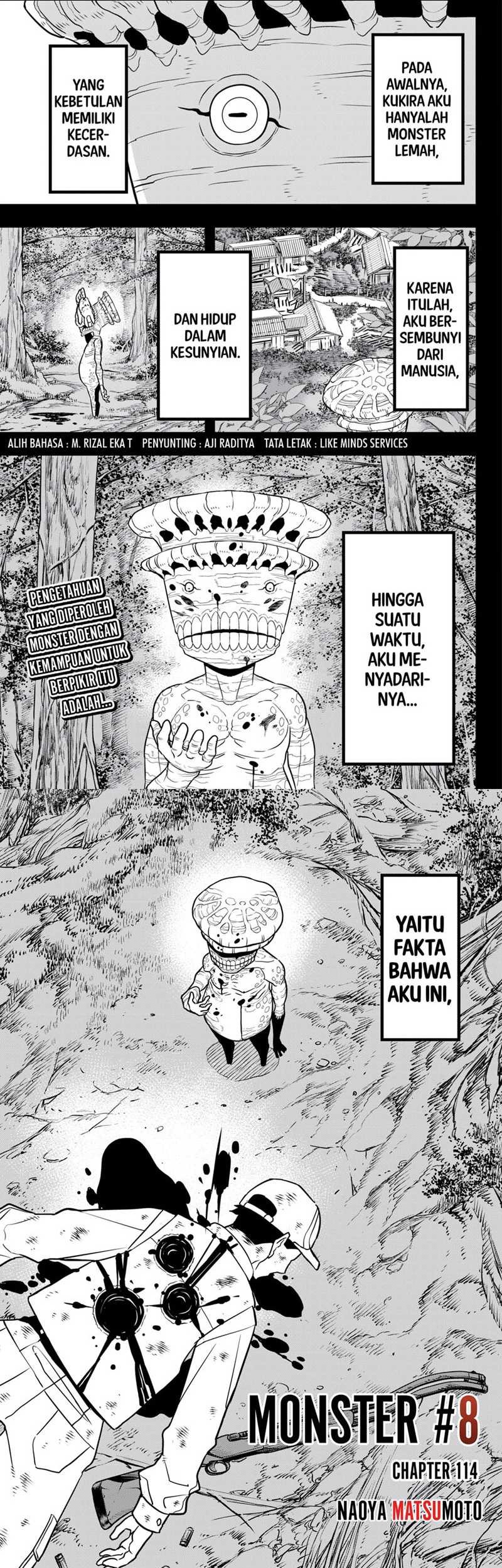 8Kaijuu Bab 114 halaman 1