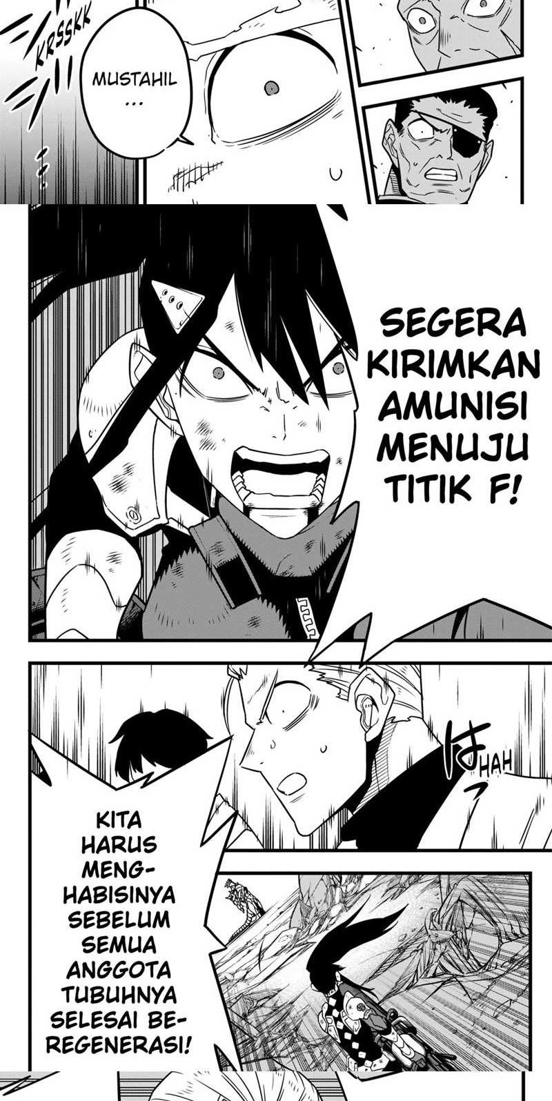8Kaijuu Bab 114 halaman 11
