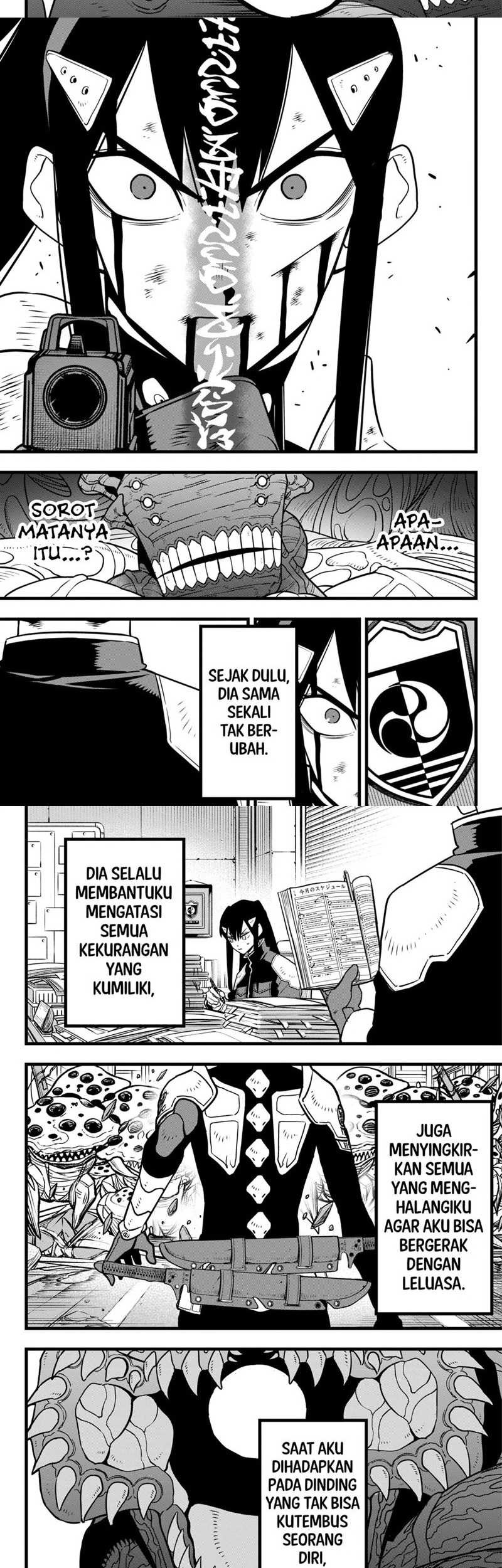 8Kaijuu Bab 115 halaman 3