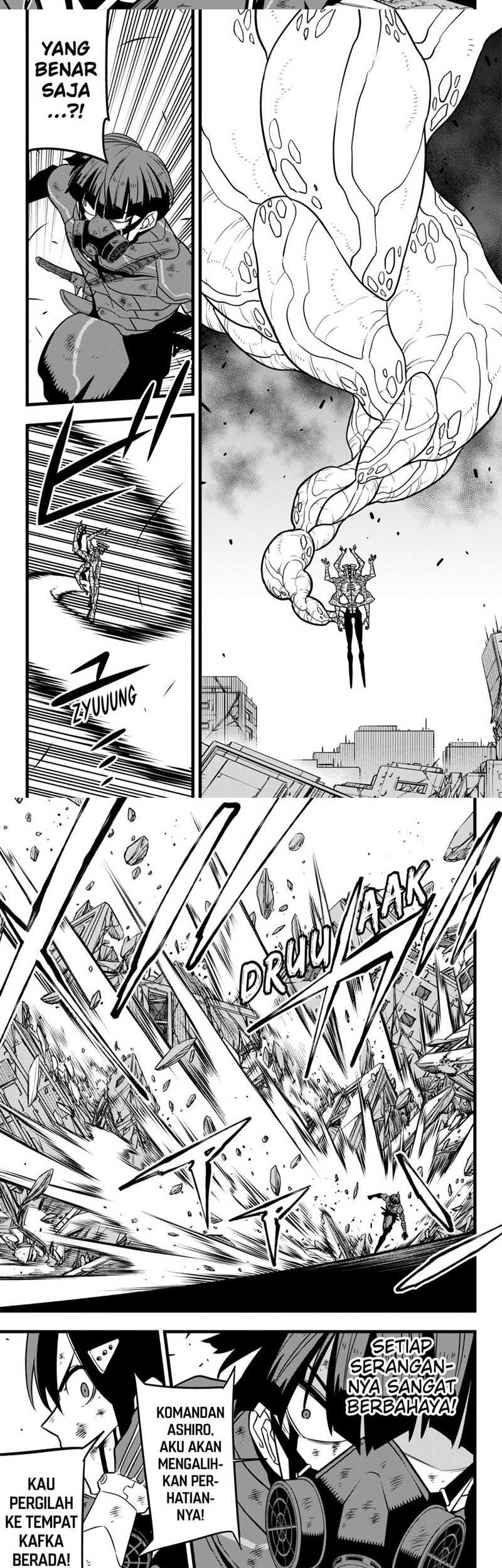 8Kaijuu Bab 115 halaman 11