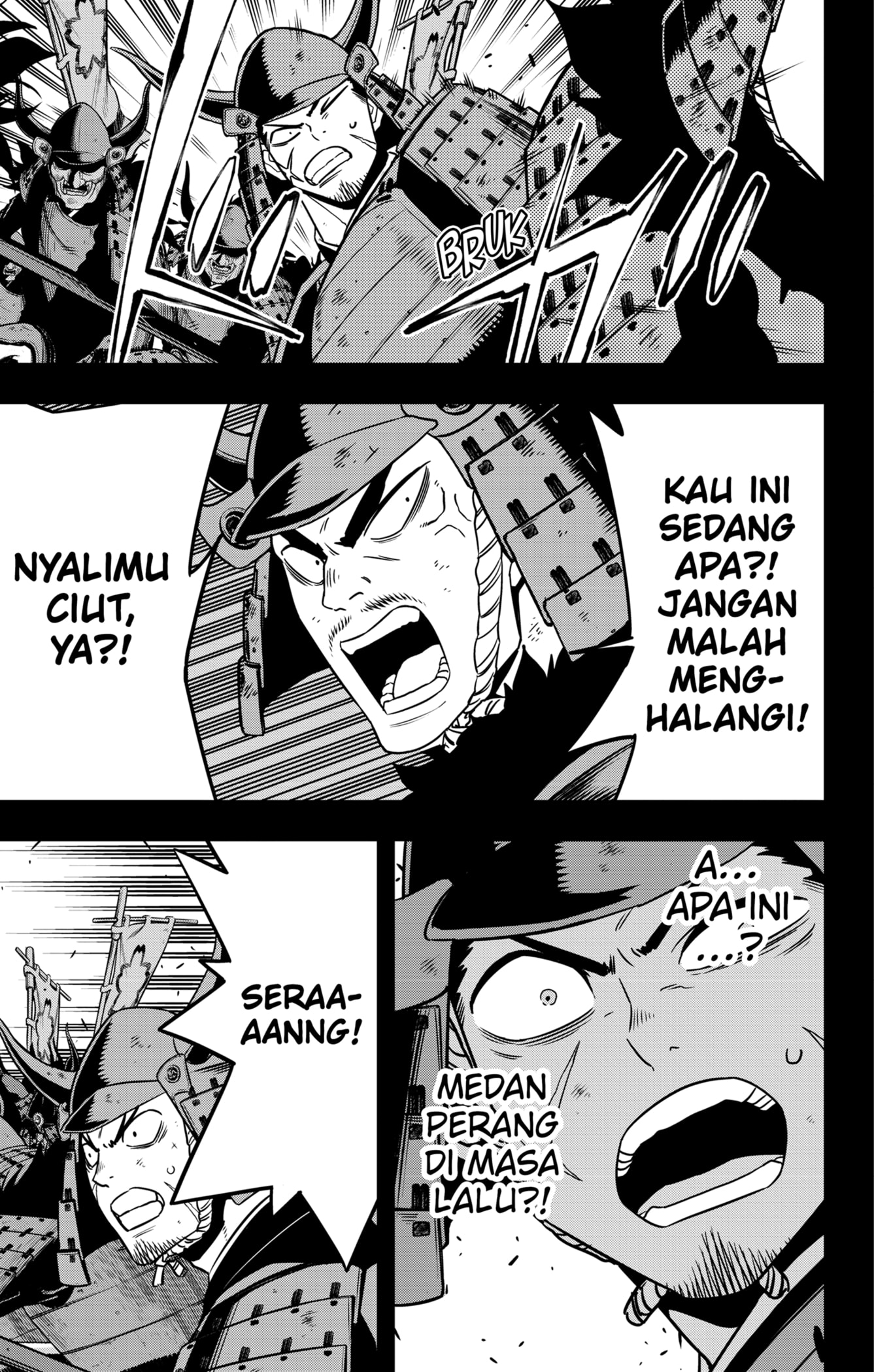 8Kaijuu Bab 117 halaman 5