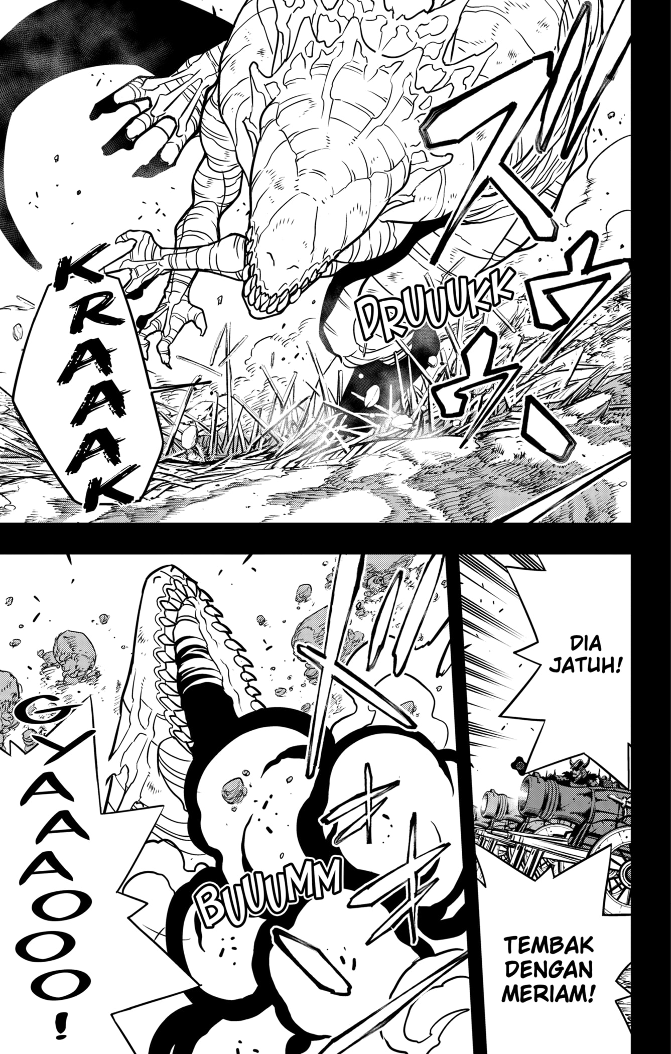 8Kaijuu Bab 117 halaman 9