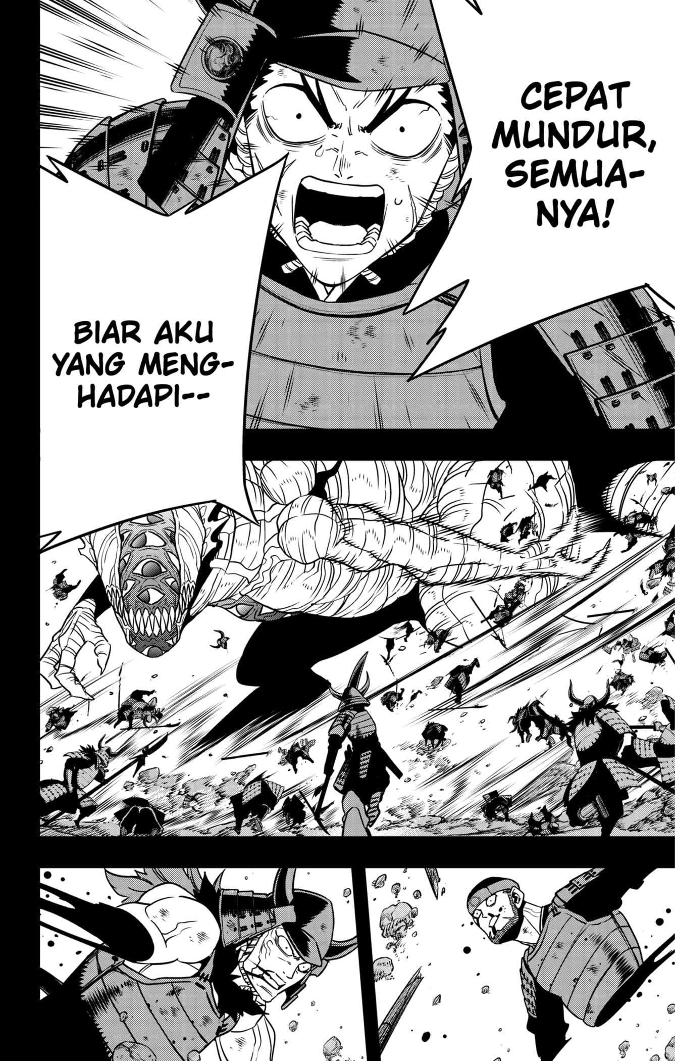8Kaijuu Bab 117 halaman 14