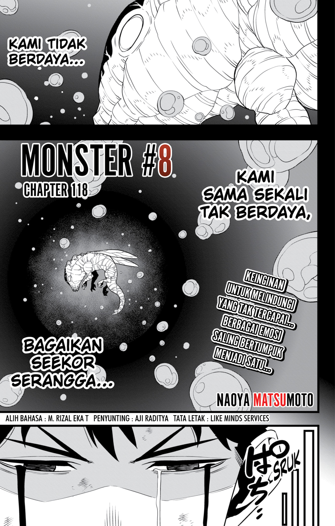 8Kaijuu Bab 118 halaman 1