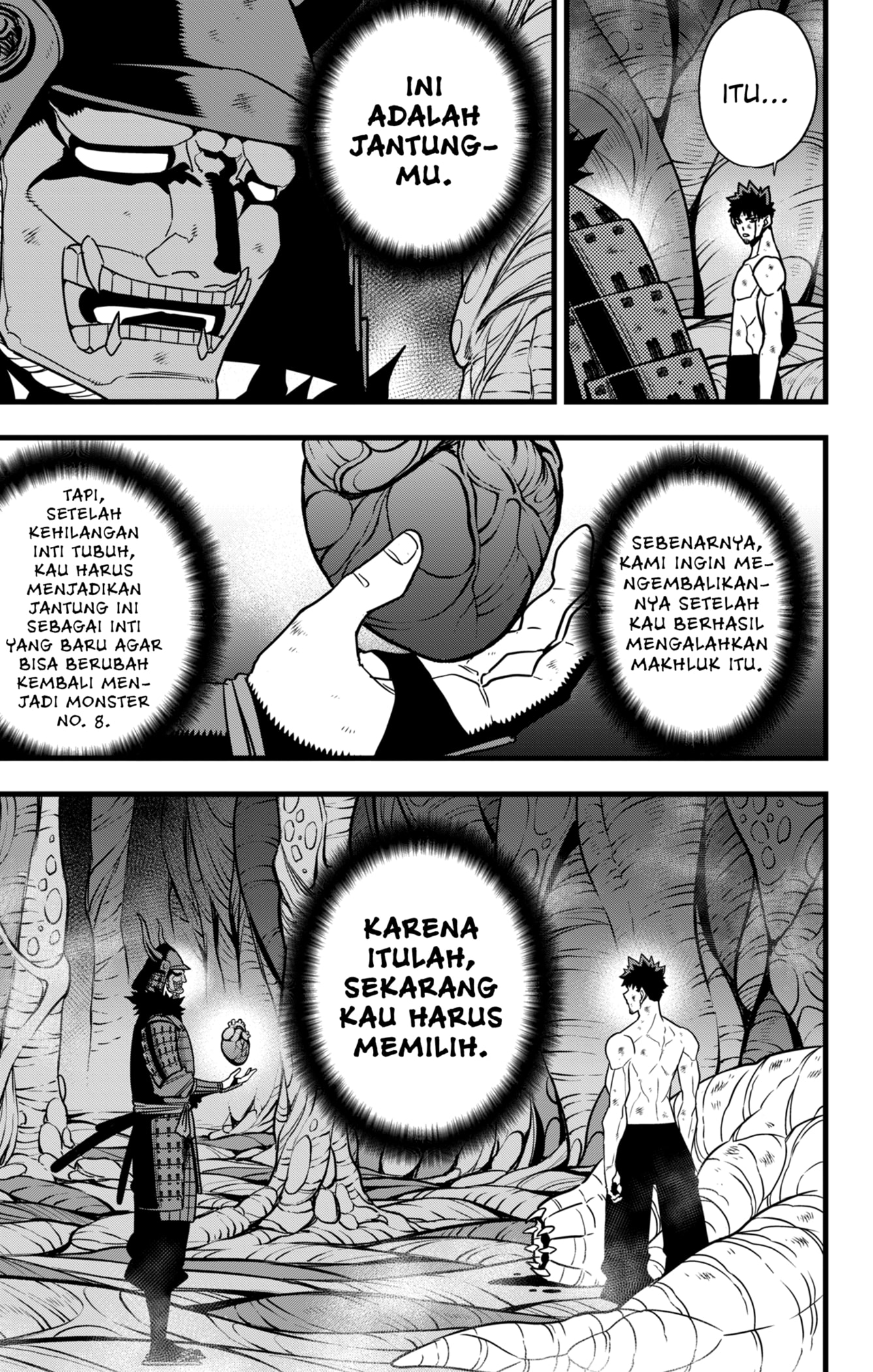 8Kaijuu Bab 118 halaman 7