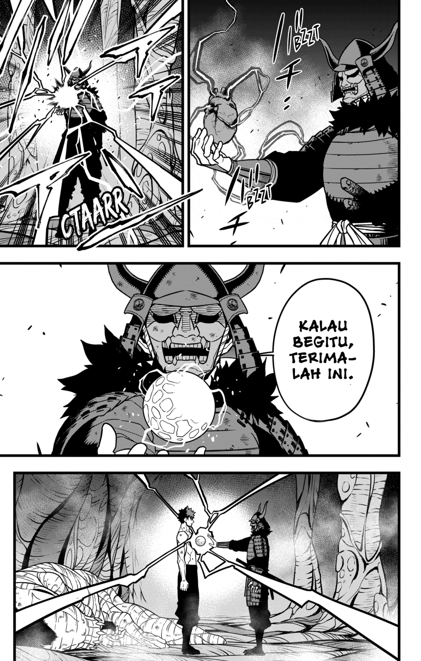8Kaijuu Bab 118 halaman 17