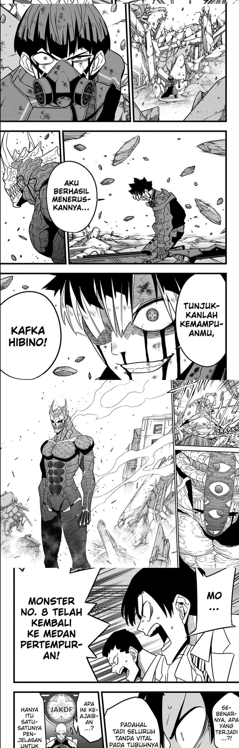 8Kaijuu Bab 120 halaman 2