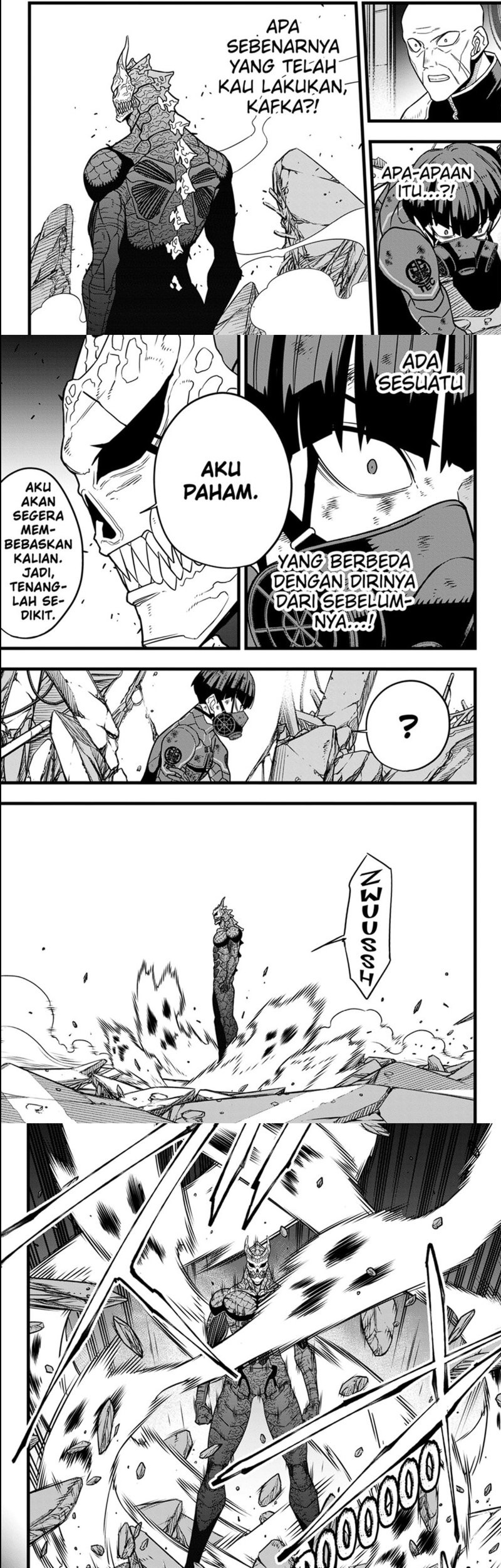 8Kaijuu Bab 120 halaman 5