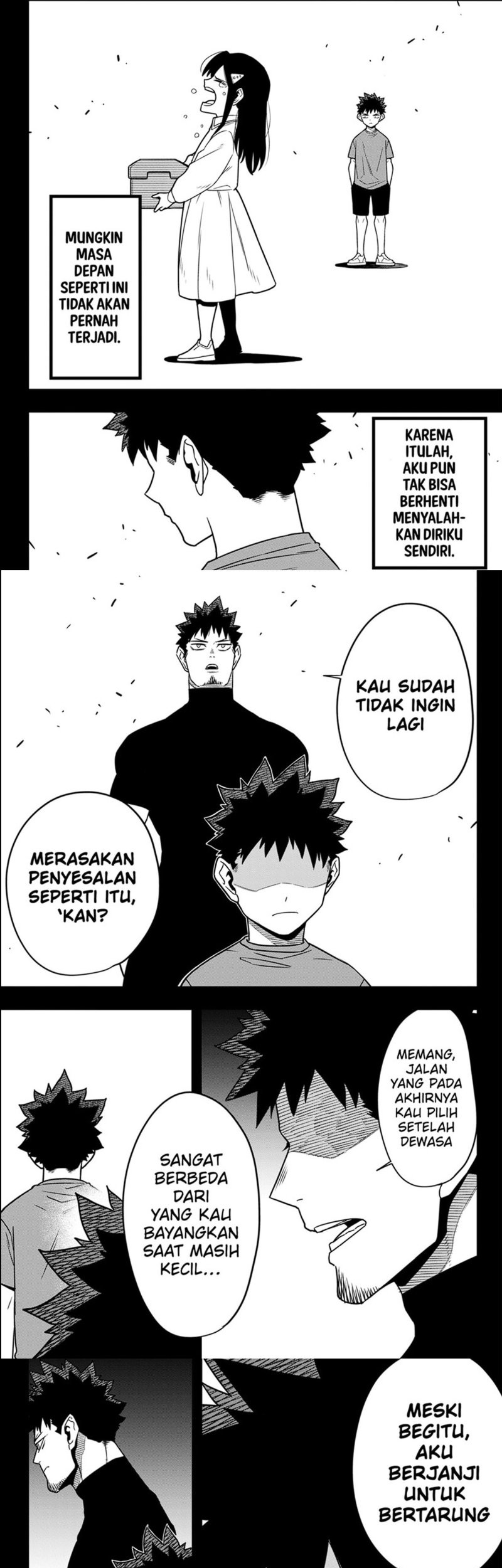 8Kaijuu Bab 120 halaman 9