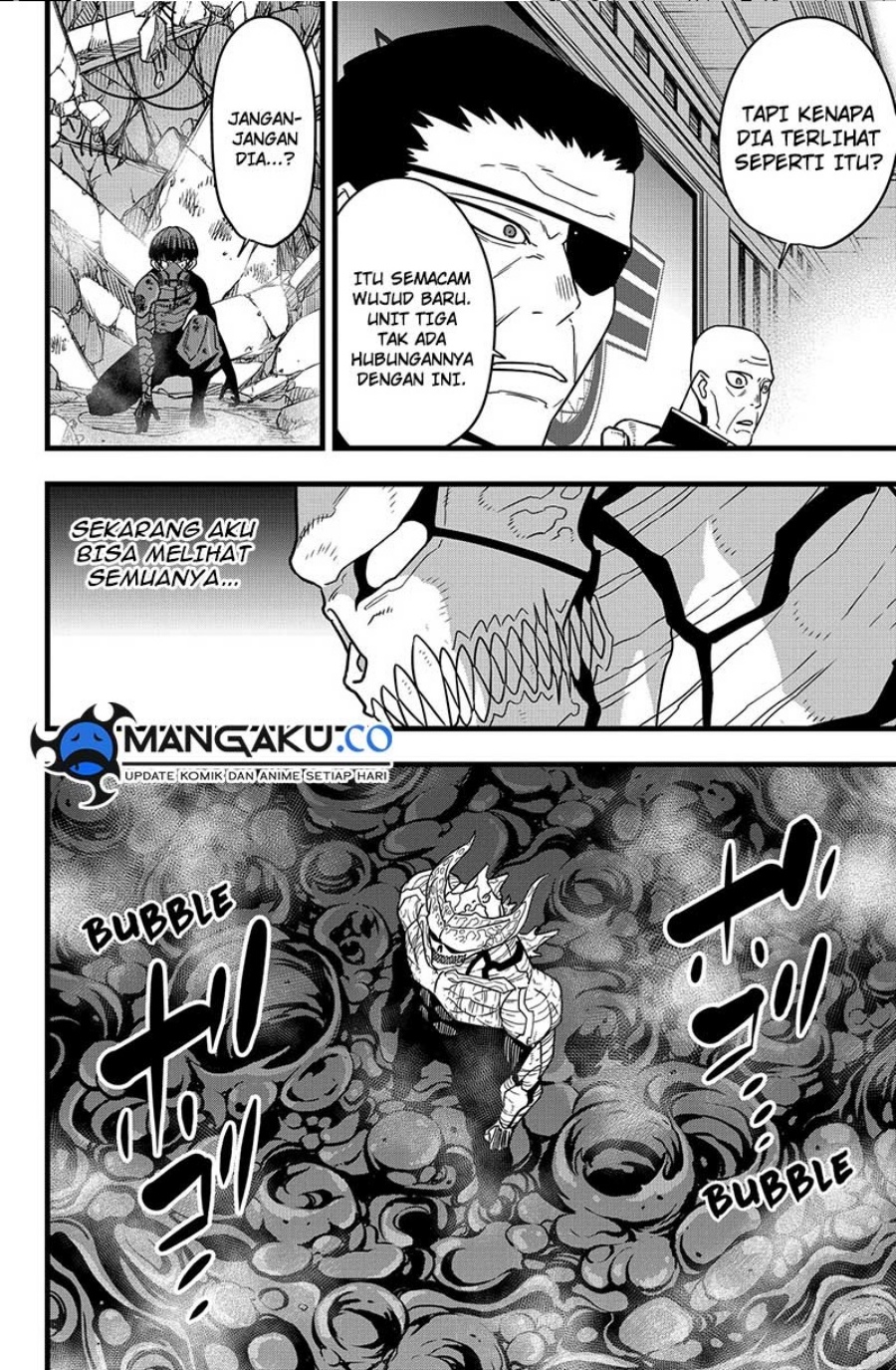 8Kaijuu Bab 121 halaman 8