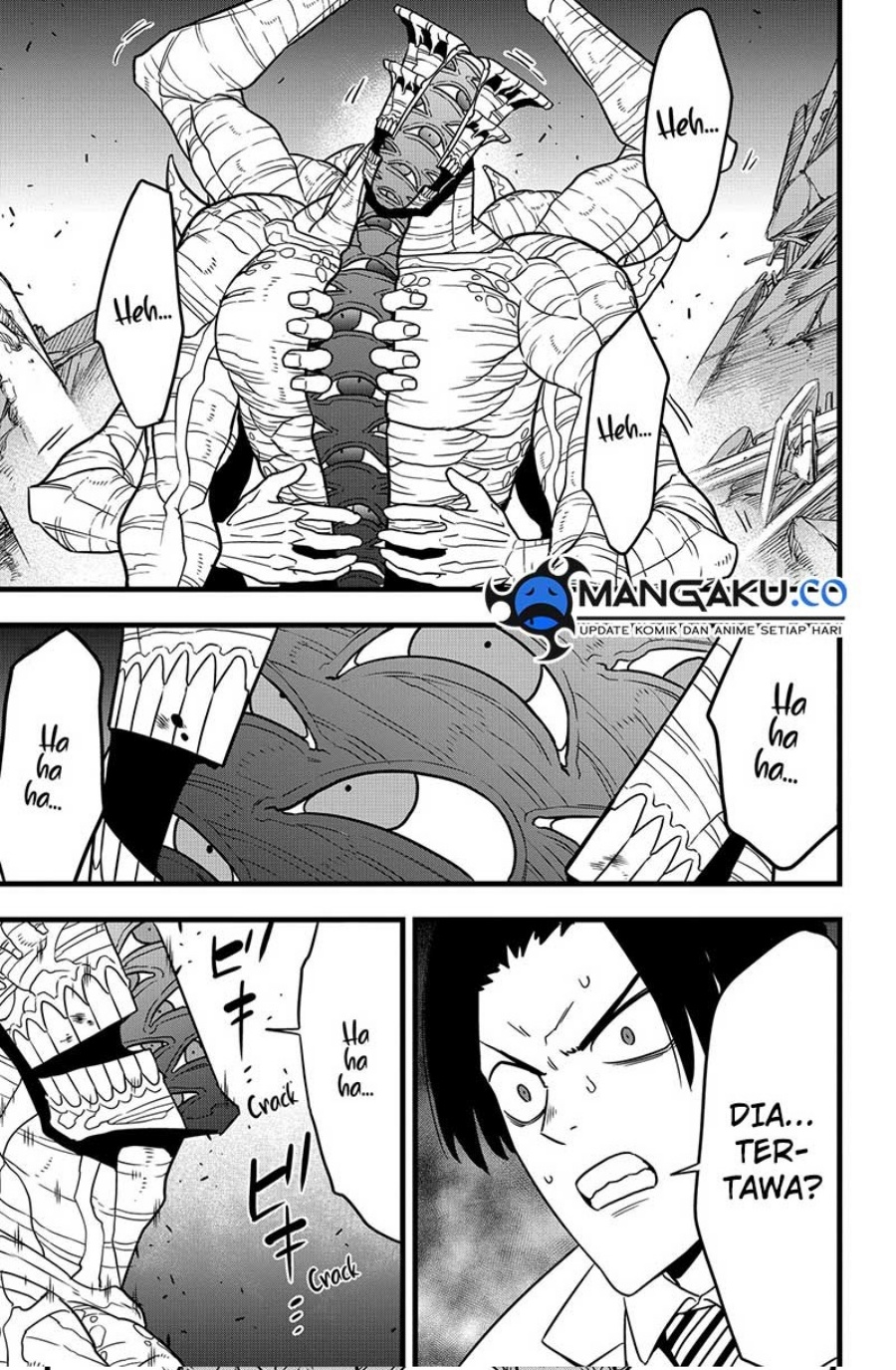 8Kaijuu Bab 121 halaman 11