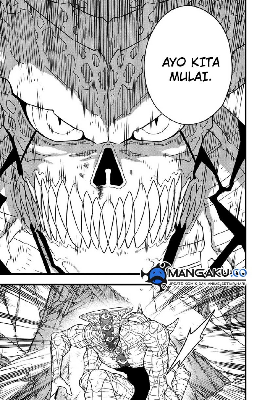 8Kaijuu Bab 122 halaman 4