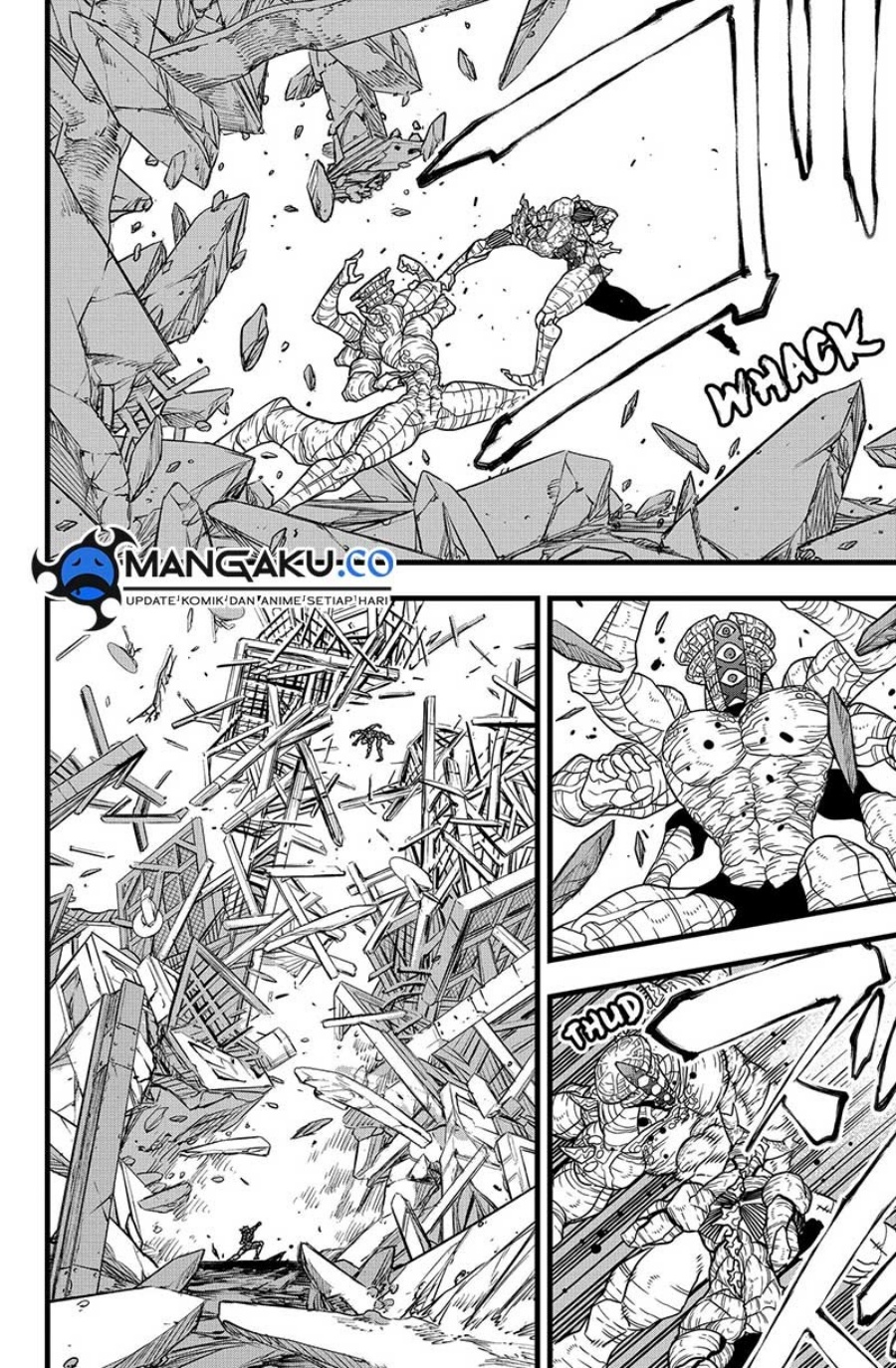 8Kaijuu Bab 122 halaman 5