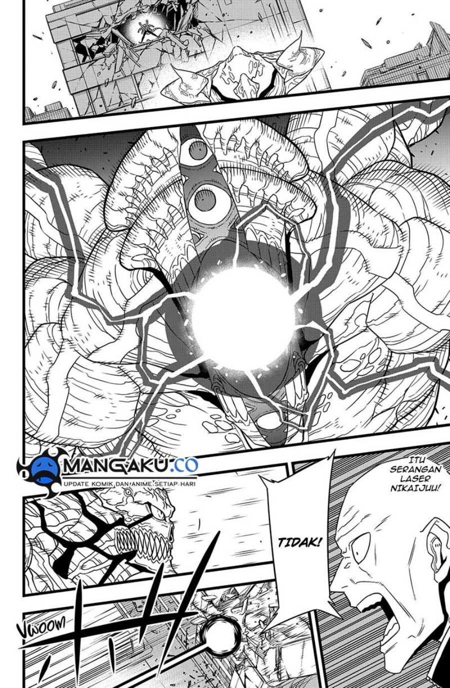 8Kaijuu Bab 122 halaman 11