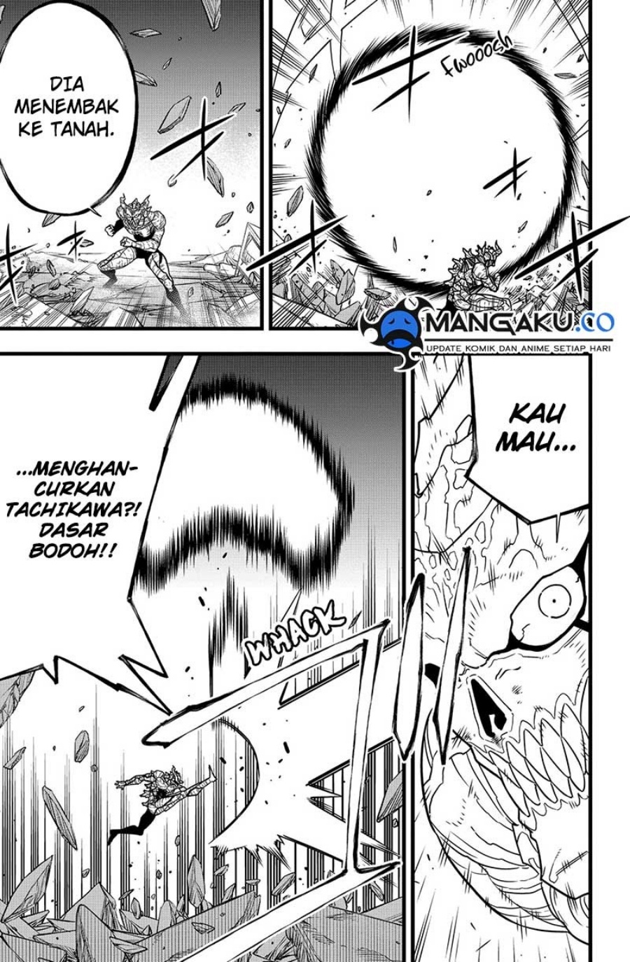 8Kaijuu Bab 122 halaman 12