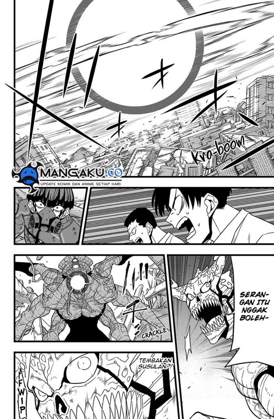 8Kaijuu Bab 122 halaman 13