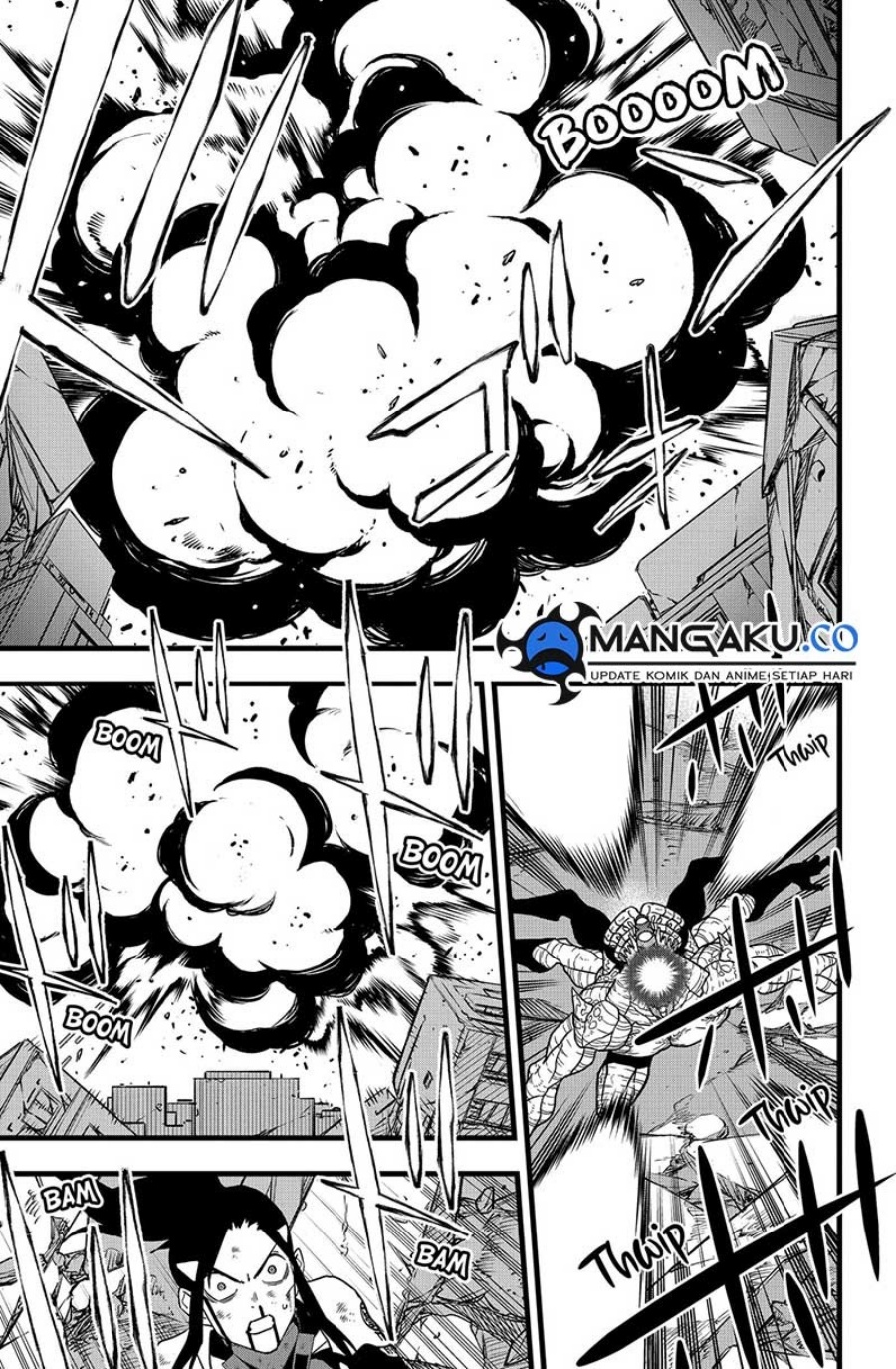 8Kaijuu Bab 122 halaman 17