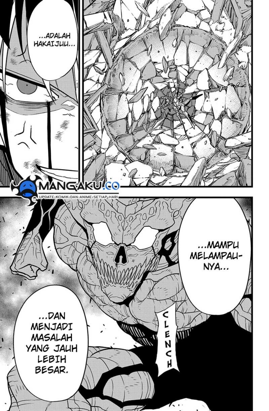 8Kaijuu Bab 122 halaman 21