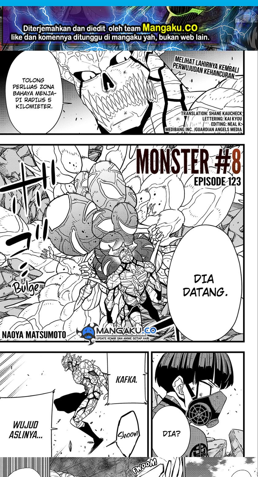 8Kaijuu Bab 123 halaman 1