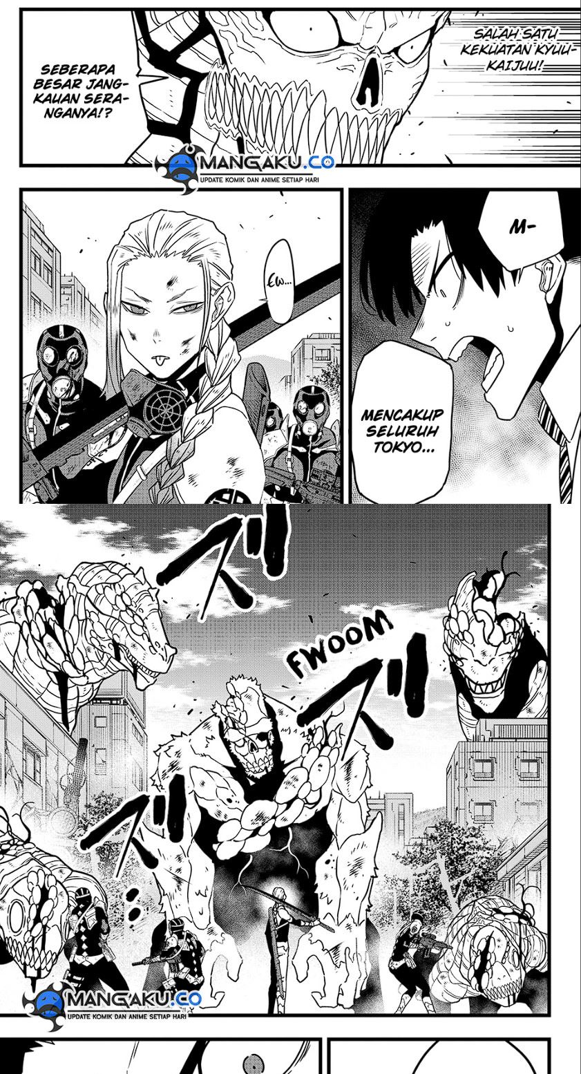 8Kaijuu Bab 123 halaman 10