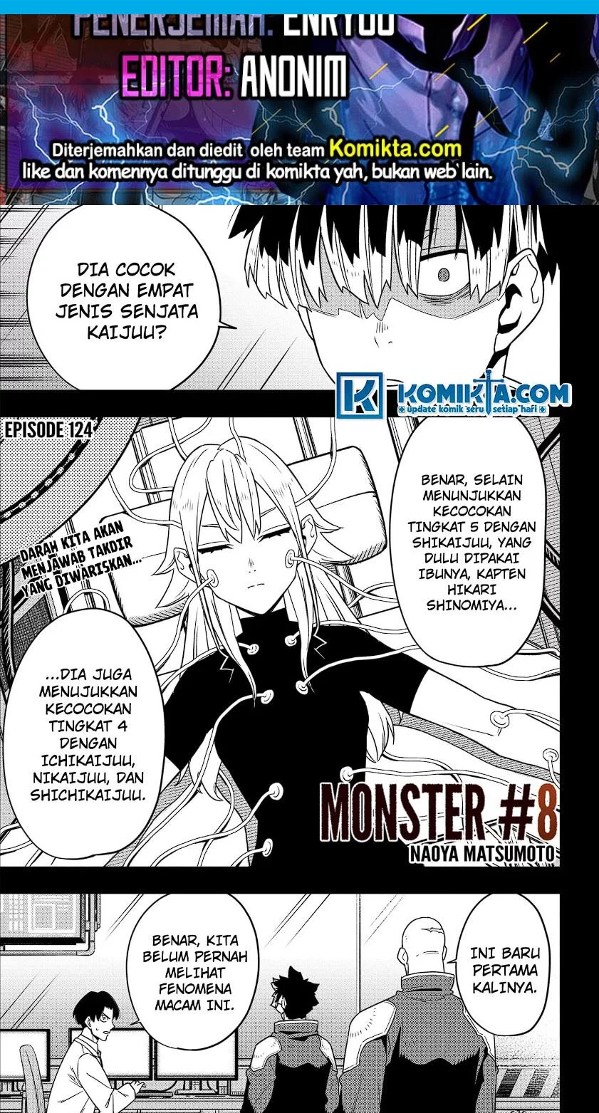8Kaijuu Bab 124 halaman 1
