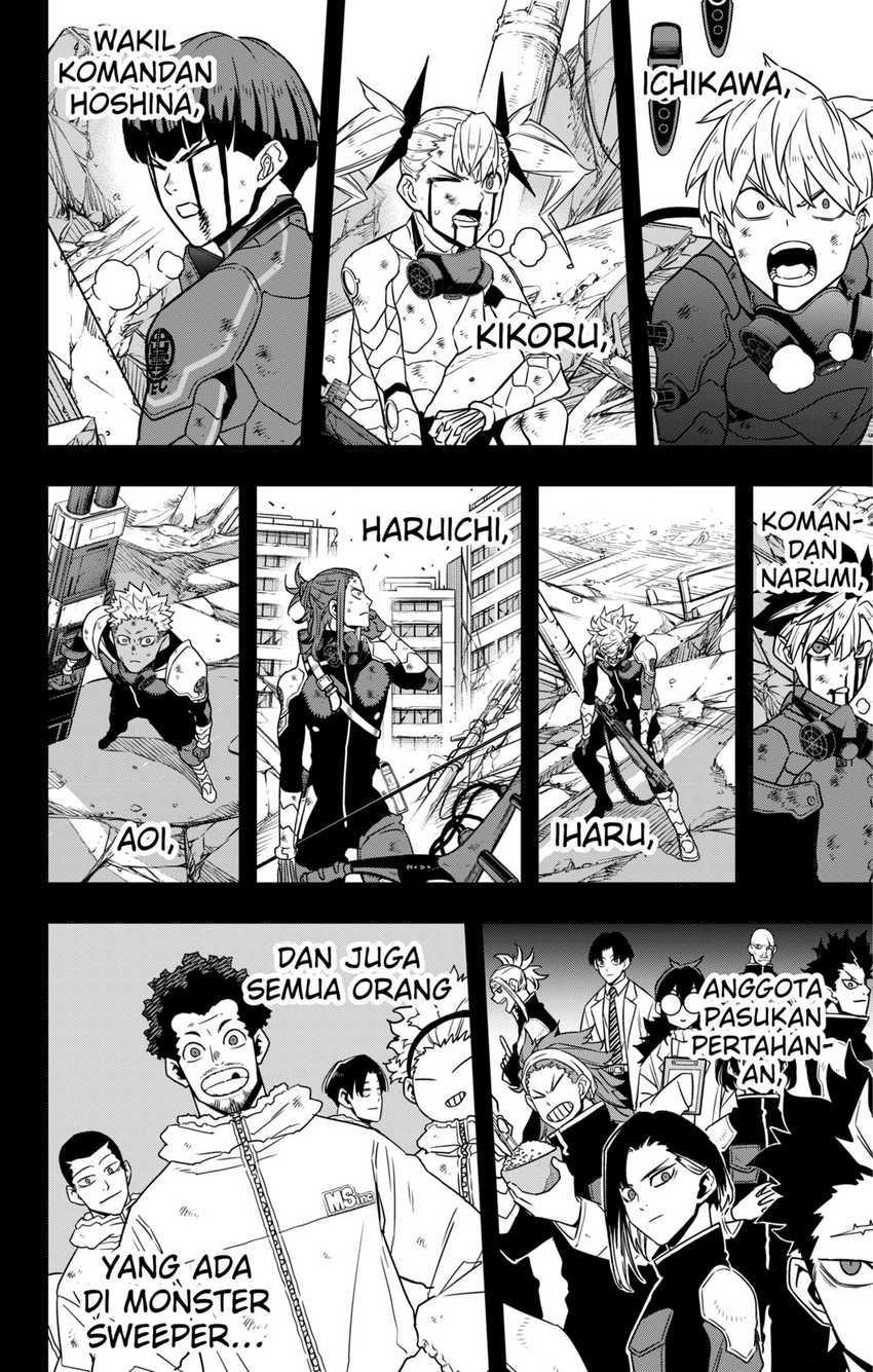 8Kaijuu Bab 128 halaman 11
