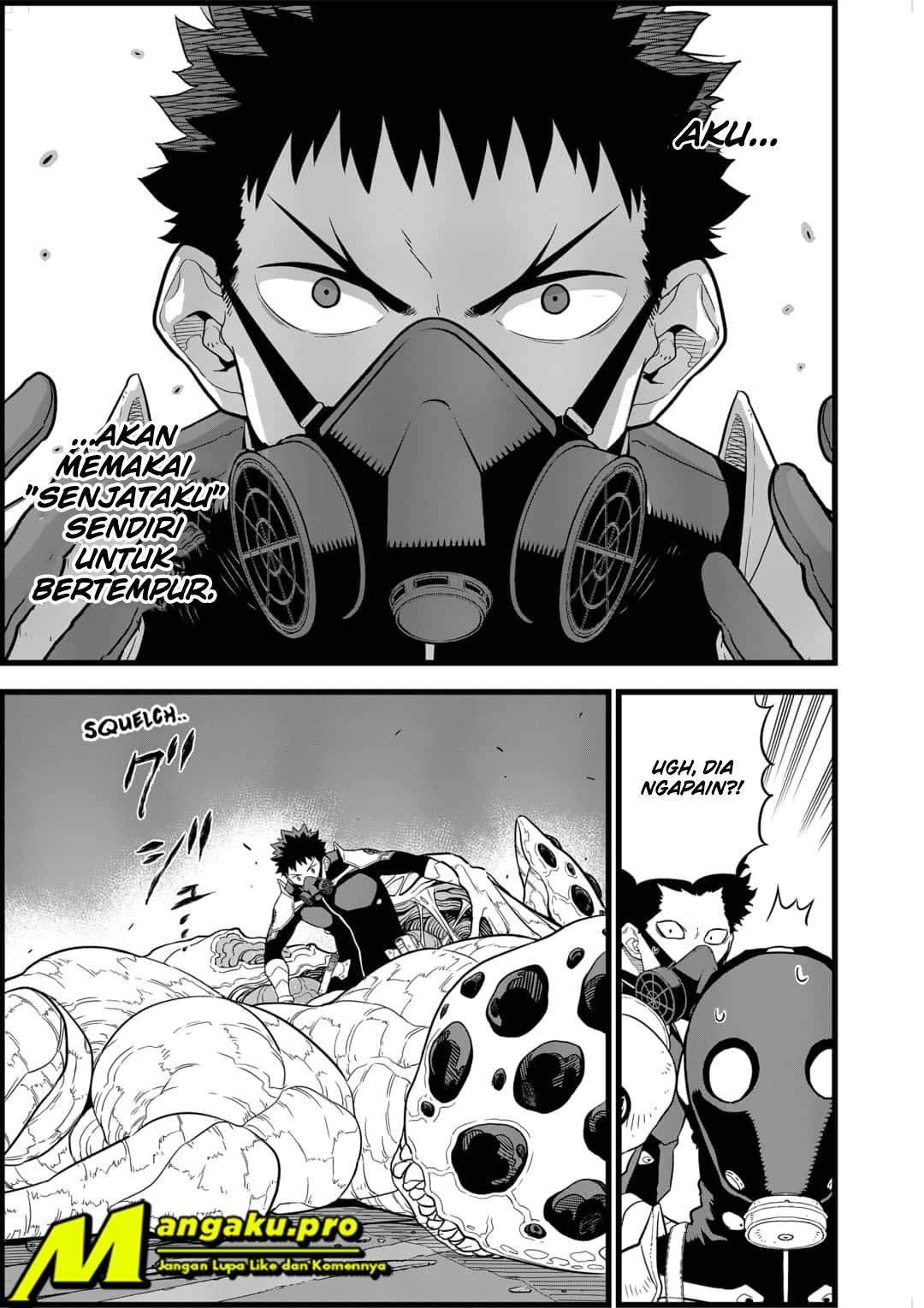 8Kaijuu Bab 13 halaman 14