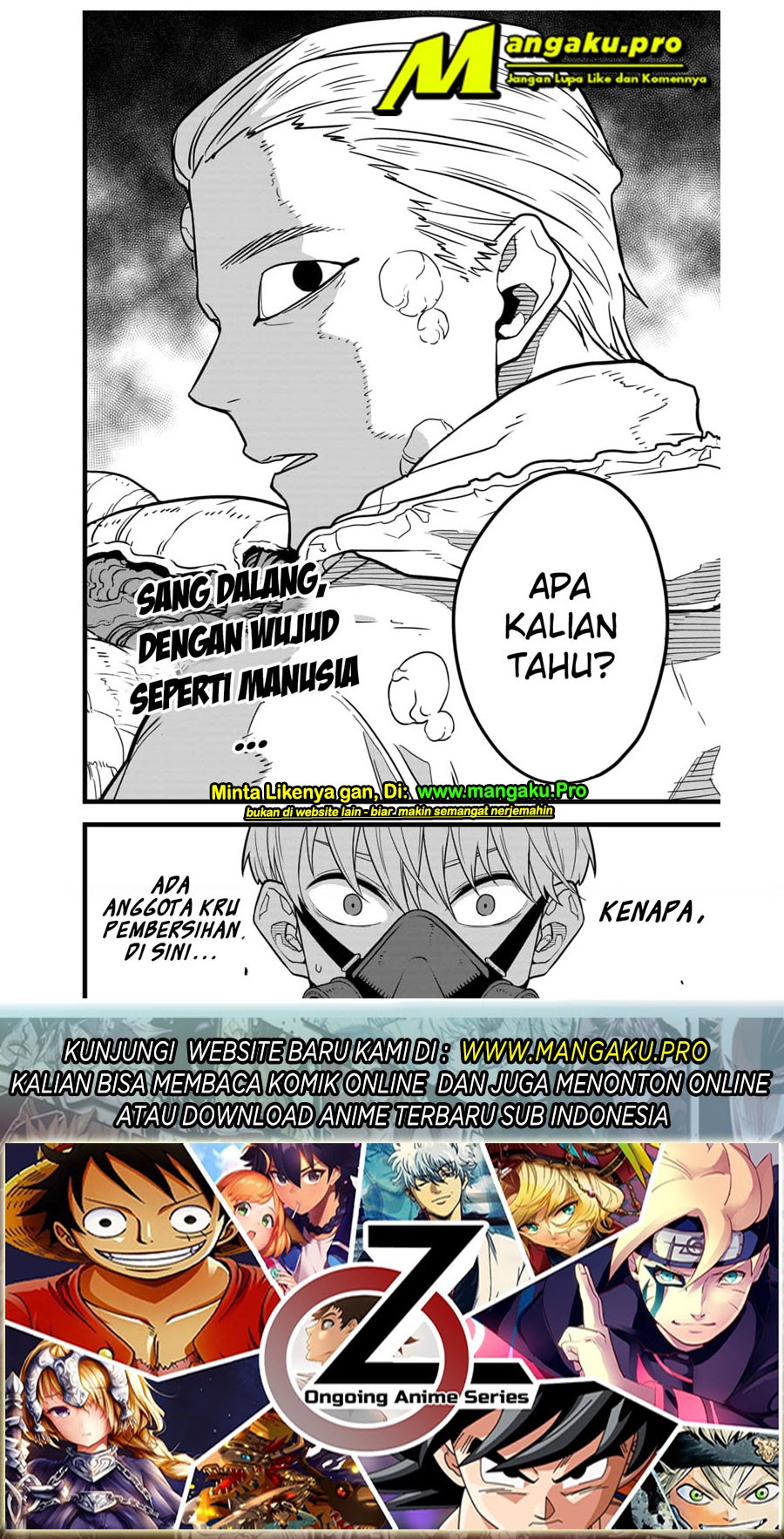 8Kaijuu Bab 14 halaman 18