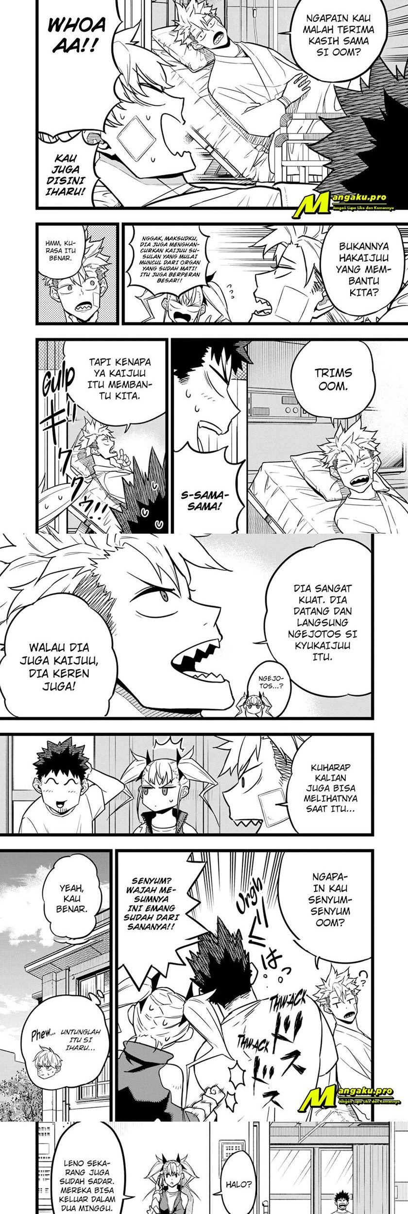 8Kaijuu Bab 22 halaman 3