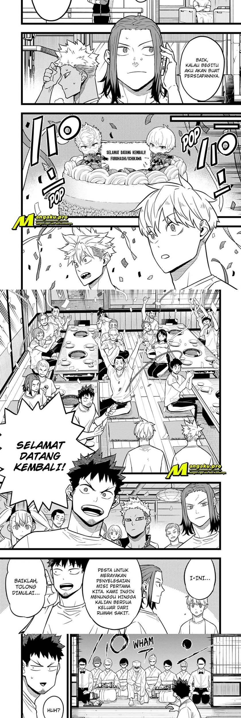 8Kaijuu Bab 22 halaman 4