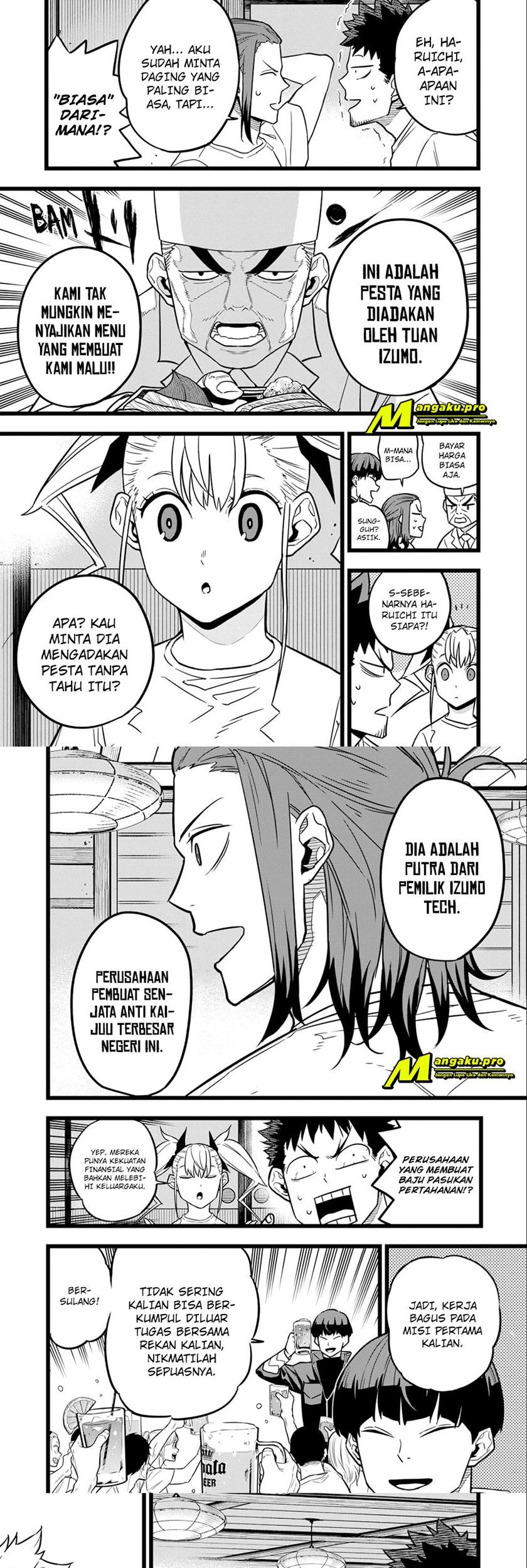 8Kaijuu Bab 22 halaman 6