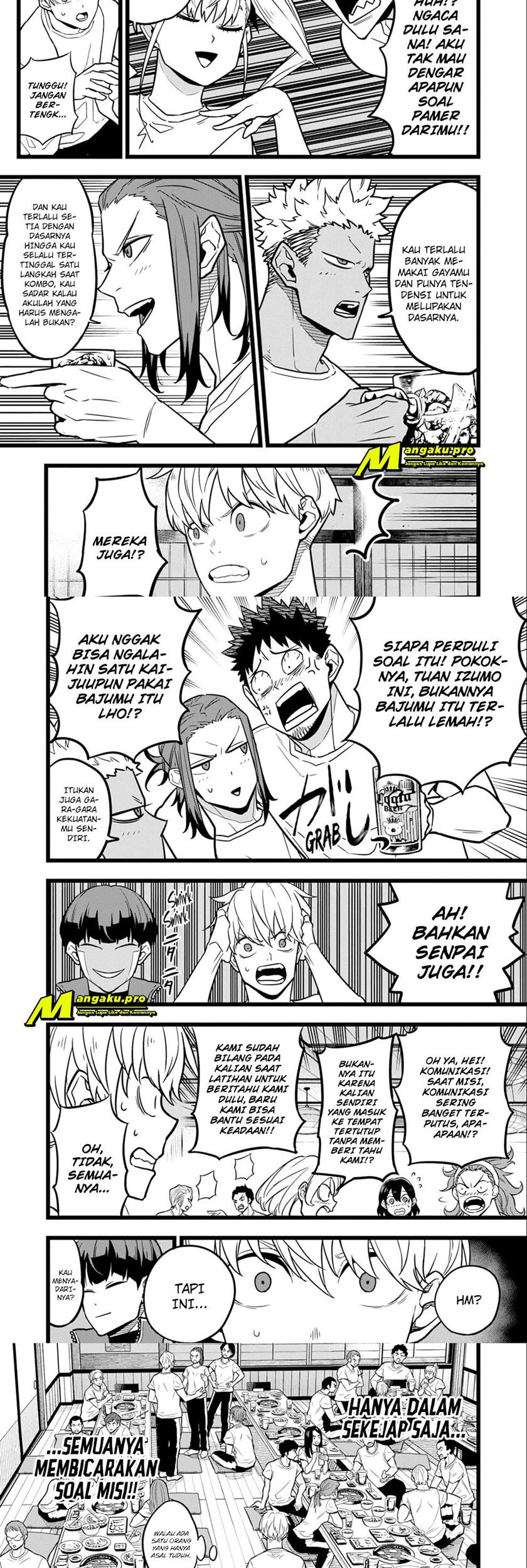8Kaijuu Bab 22 halaman 8