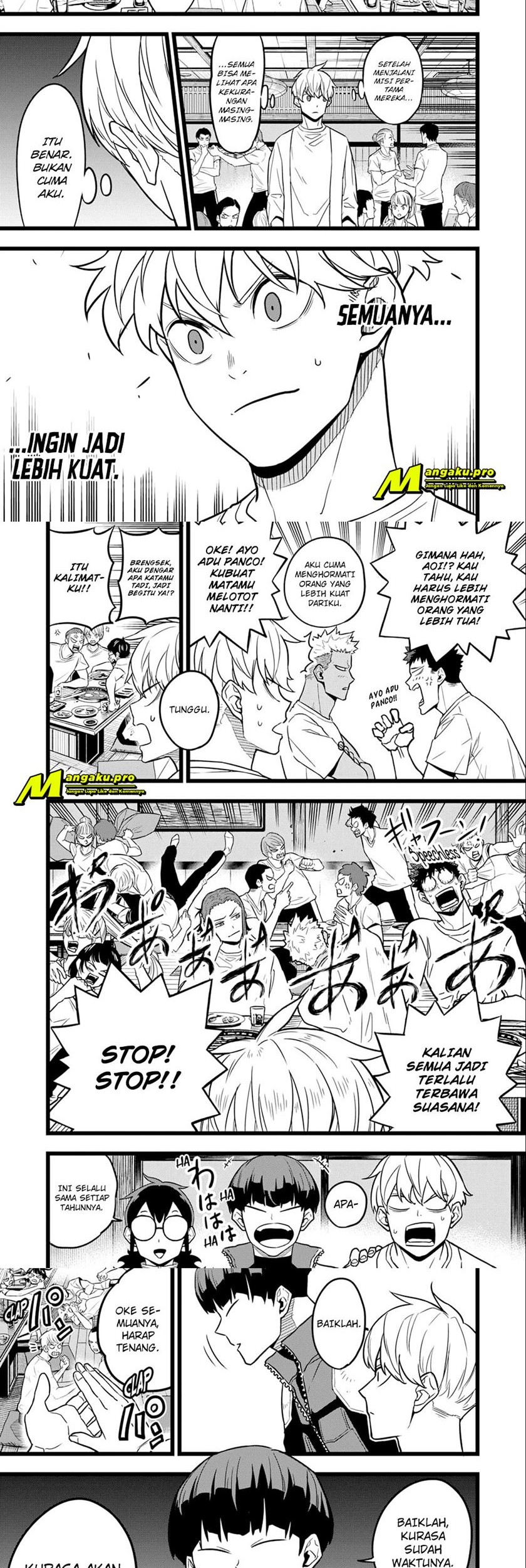 8Kaijuu Bab 22 halaman 9