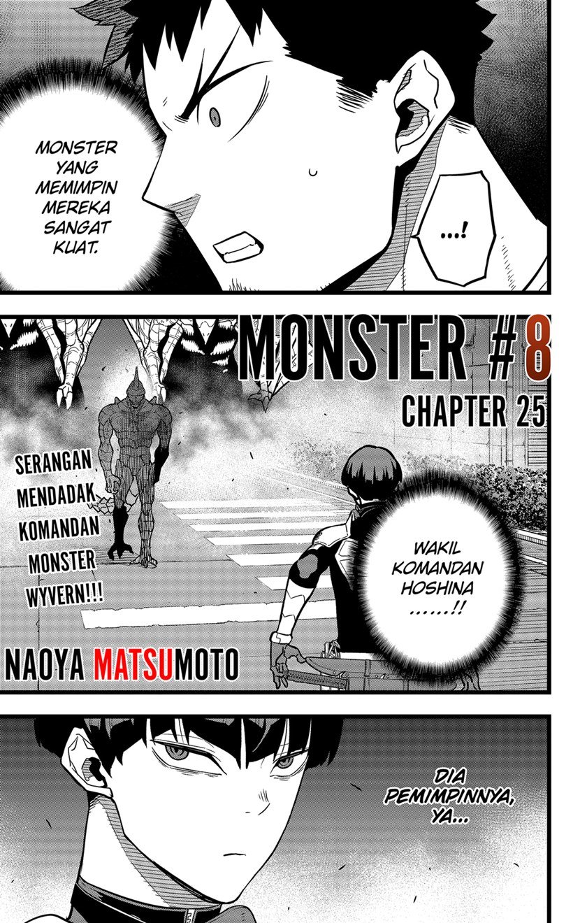 8Kaijuu Bab 25 halaman 1